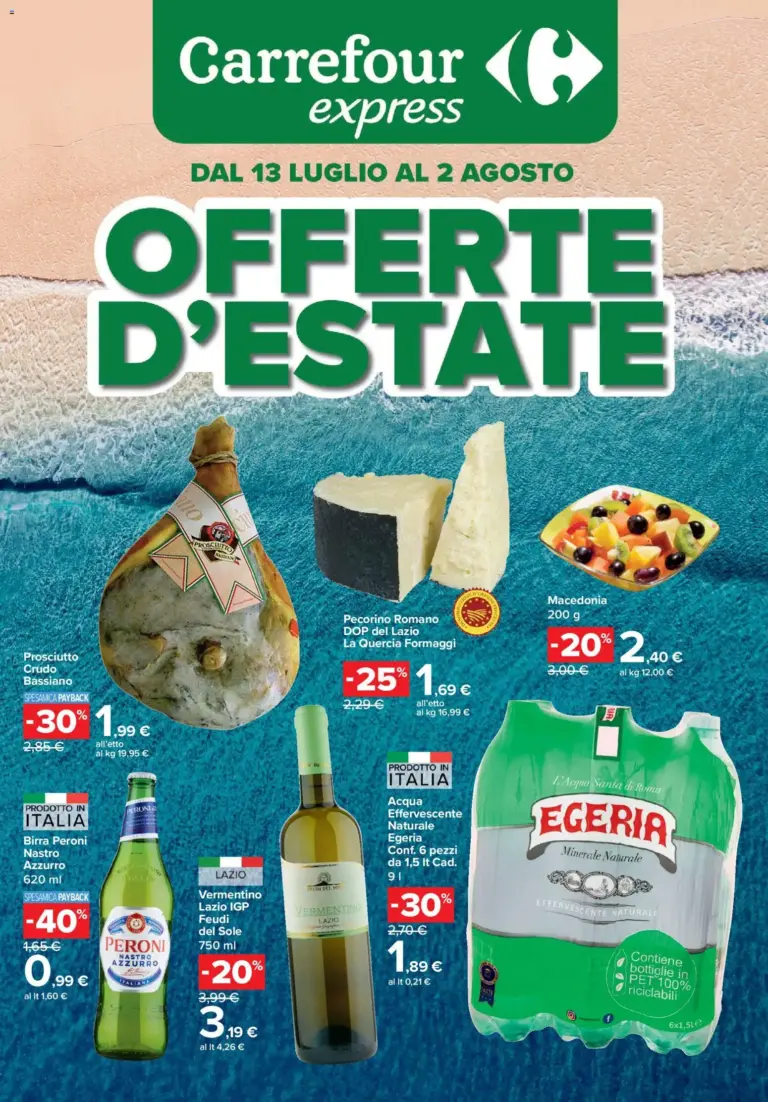 Carrefour volantino dal 13/07/2026