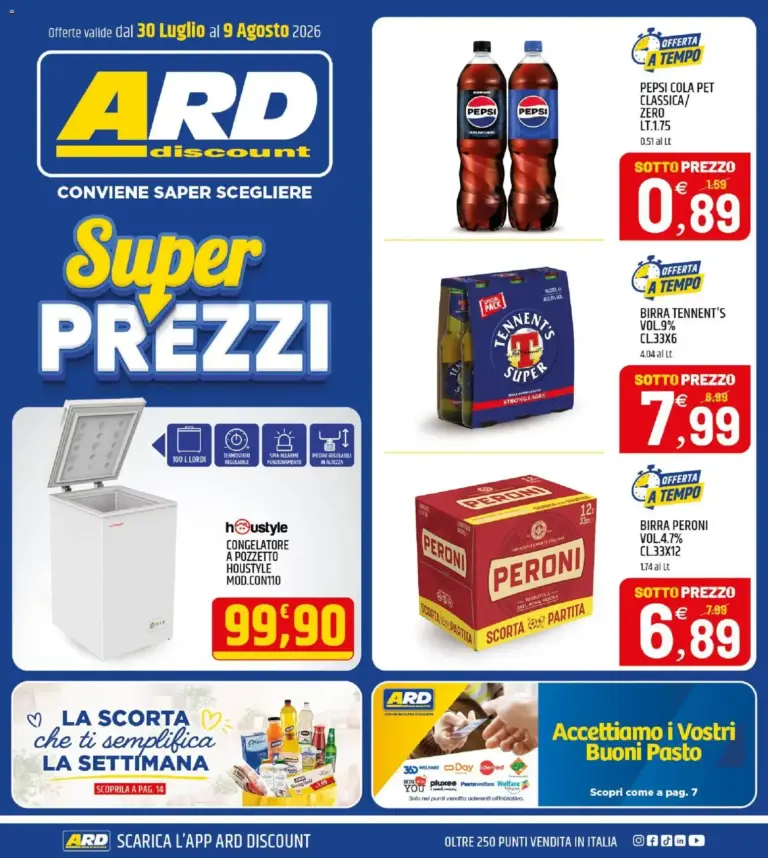 ARD Discount volantino dal 30/07/2026