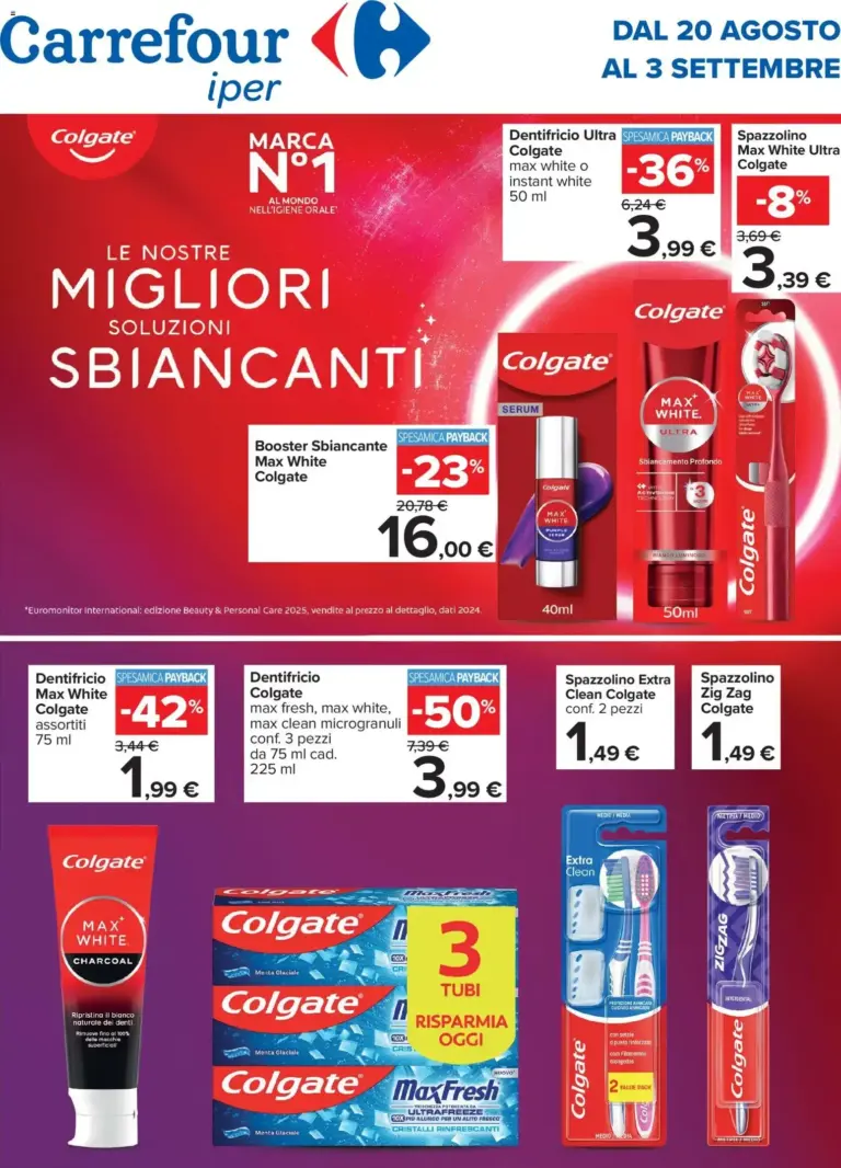 Carrefour volantino Iper Casa dal 20/08/2026