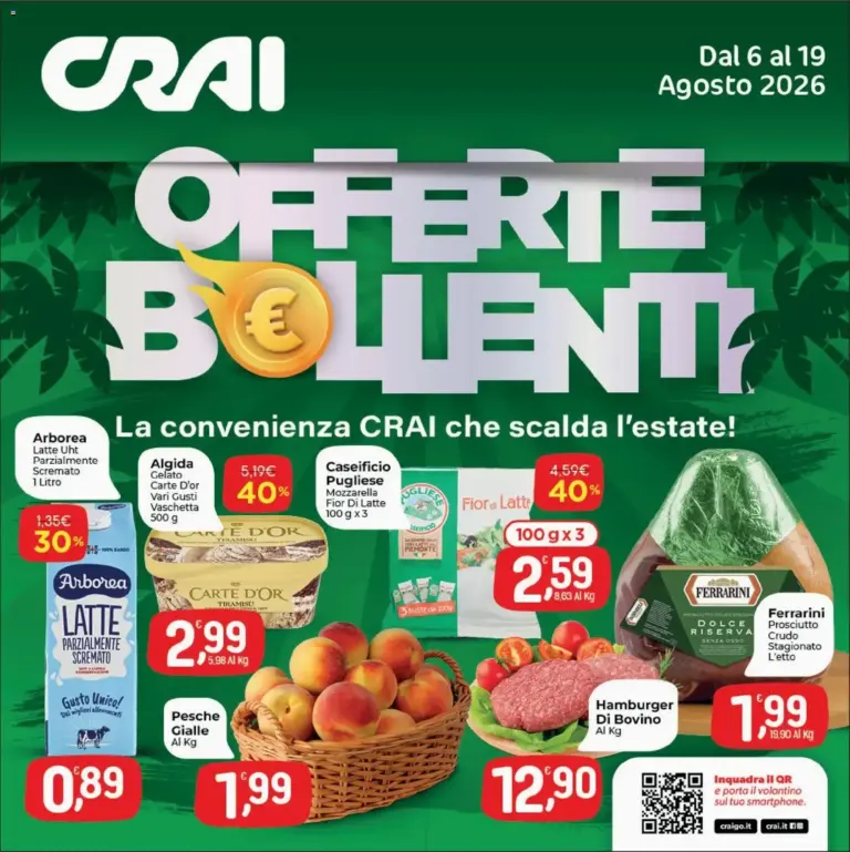 CRAI volantino dal 06/08/2026