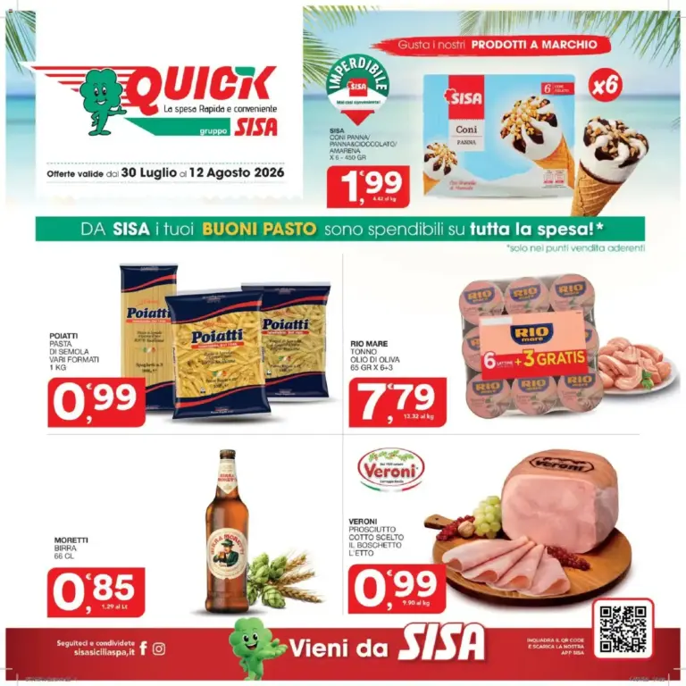SISA volantino Quick