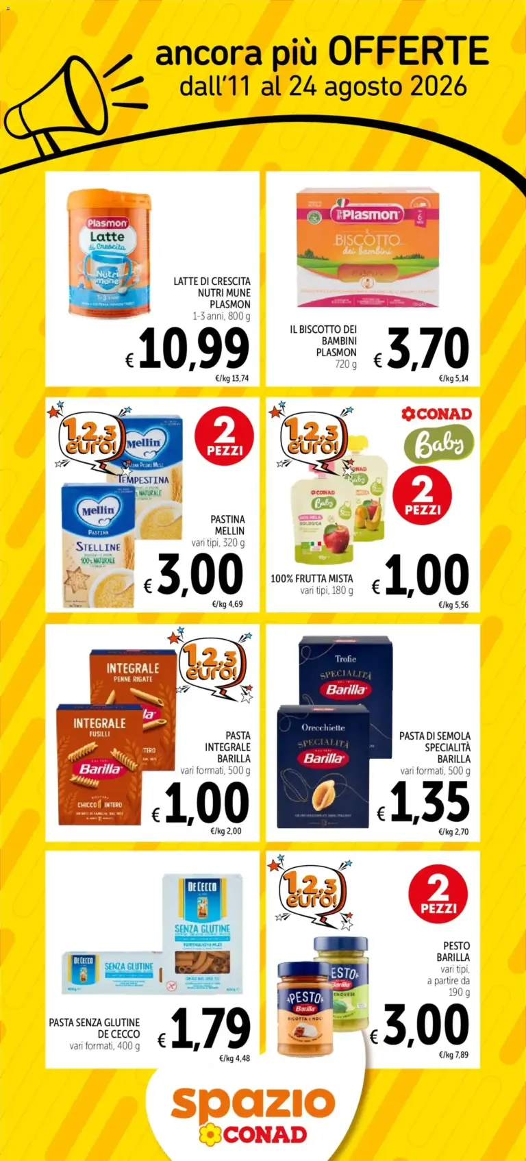 Spazio Conad volantino Ancora più