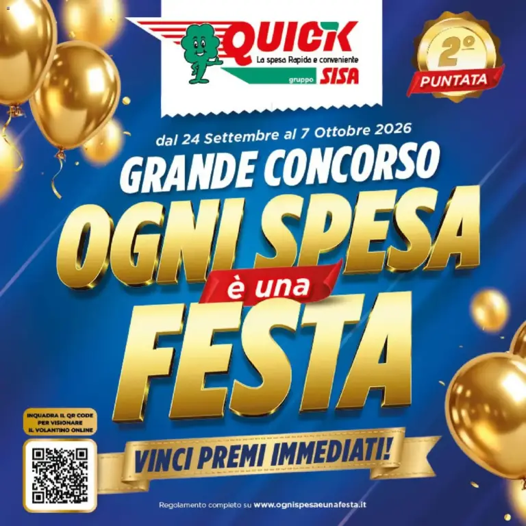 SISA volantino Quick dal 24/09/2026