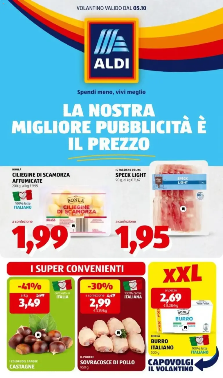 Aldi volantino dal 05/10/2026