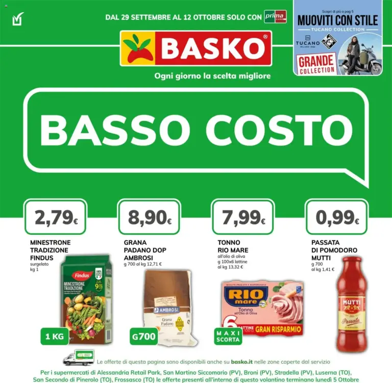Basko volantino dal 29/09/2026