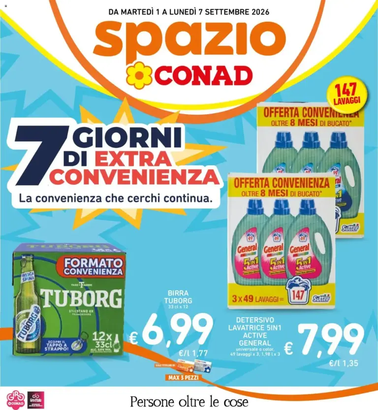 Spazio Conad volantino Extra Convenienza dal 01/09/2026