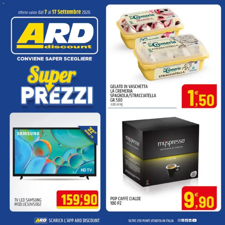 ARD Discount volantino Sardegna dal 07/09/2026