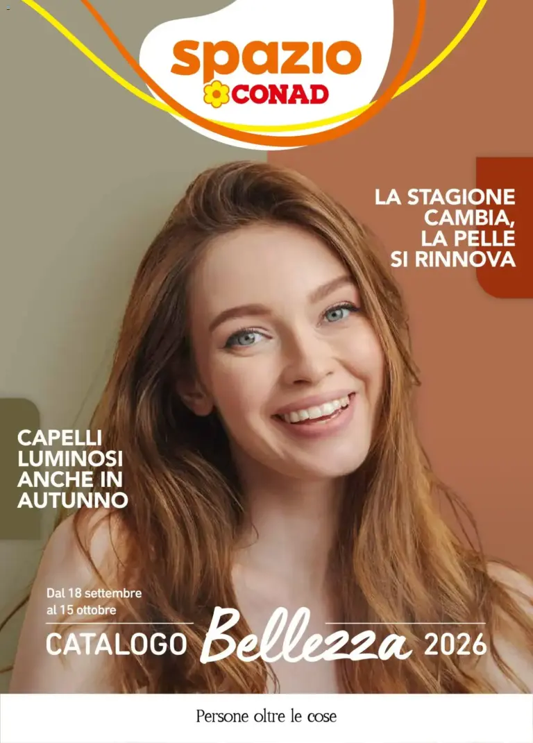 Spazio Conad volantino Bellezza dal 18/09/2026