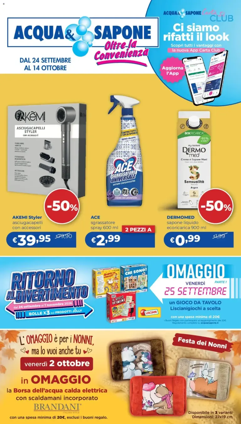 Acqua e Sapone volantino 13/2026 dal 24/09/2026