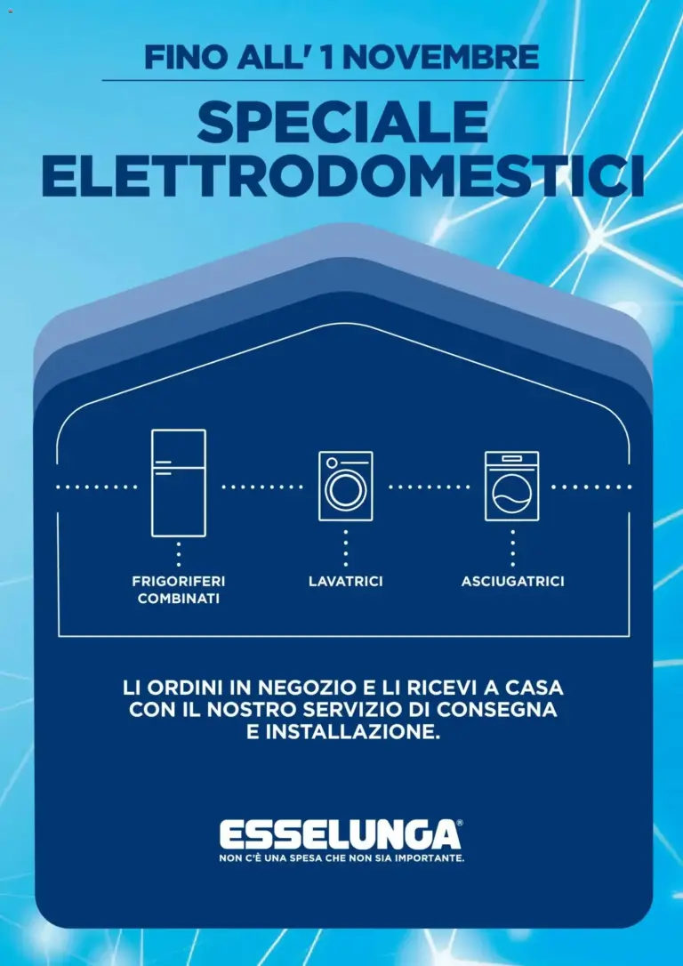 Esselunga S volantino Elettrodomestici dal 02/10/2026