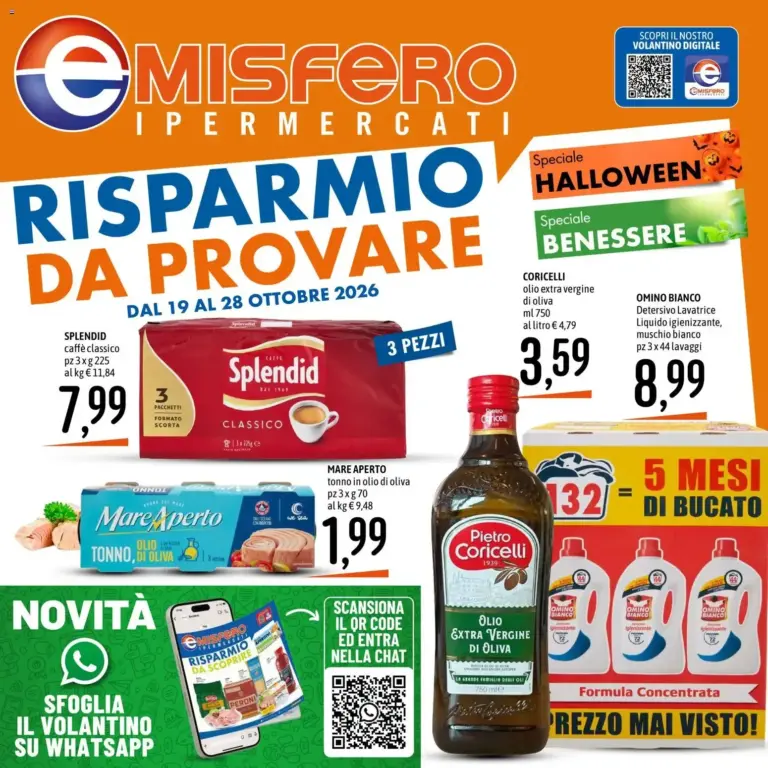 Halloween volantino di Emisfero dal 19/10/2026