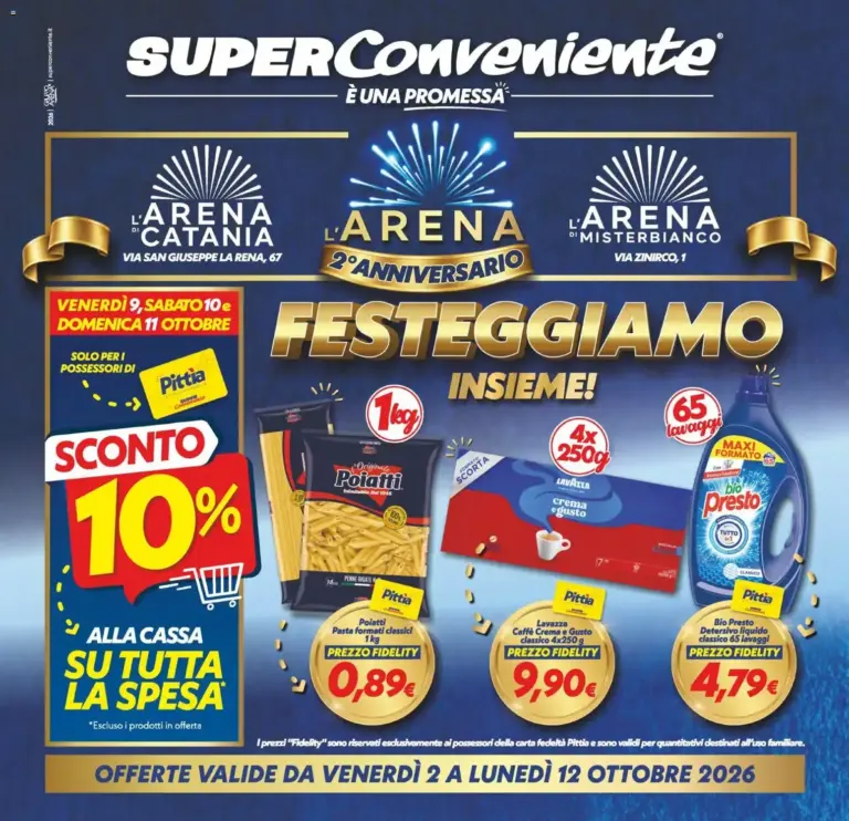 SuperConveniente volantino Misterbianco dal 02/10/2026
