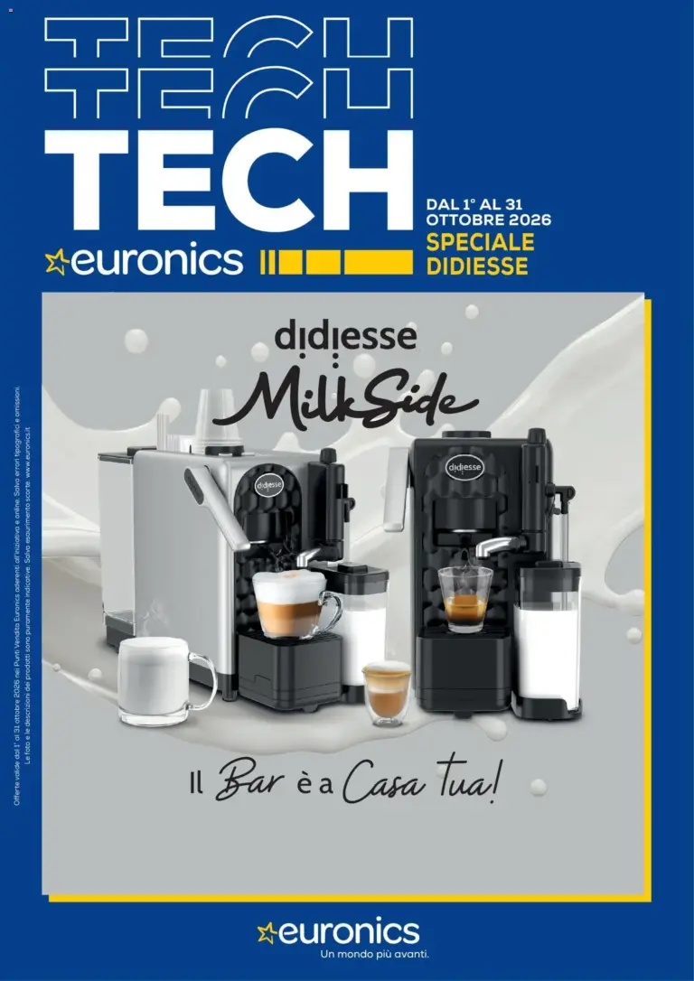 Euronics volantino Didiesse dal 01/10/2026