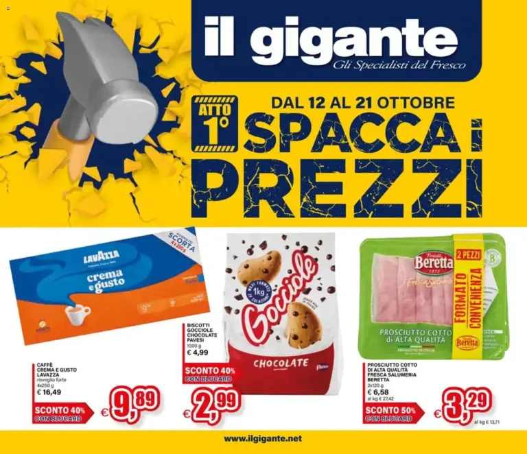 Il Gigante volantino dal 12/10/2026