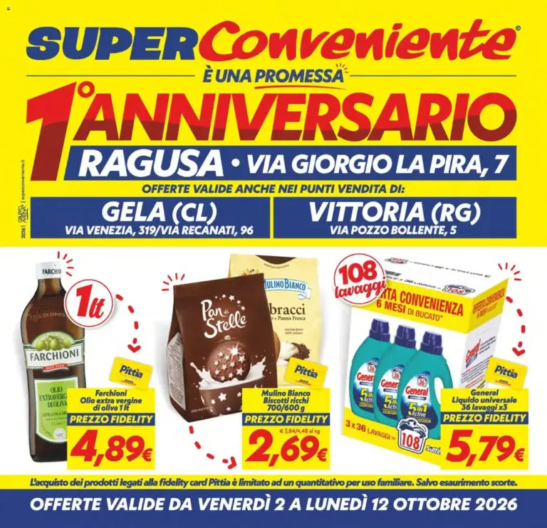 SuperConveniente volantino Gela, Vittoria dal 02/10/2026
