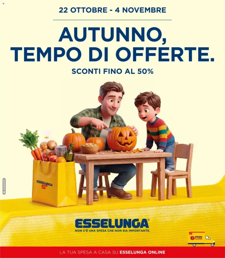 Halloween volantino di Esselunga S dal 22/10/2026