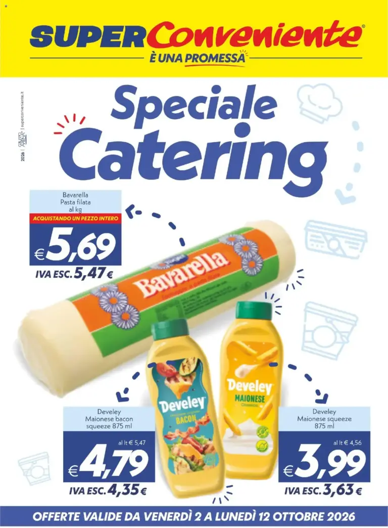 SuperConveniente volantino Catering Enna, Misterbianco dal 02/10/2026