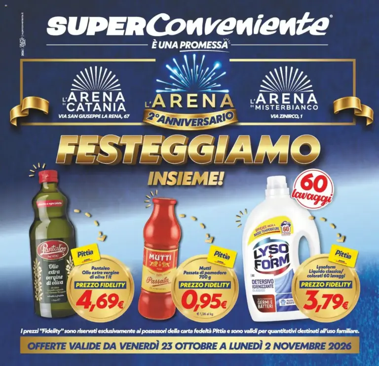 SuperConveniente volantino Misterbianco dal 23/10/2026