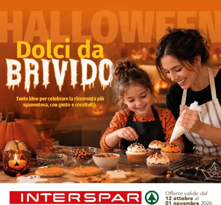 Interspar volantino Halloween dal 12/10/2026