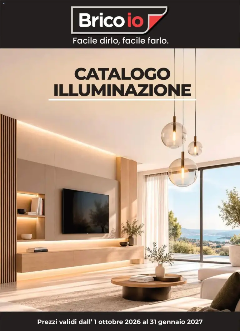 Brico io volantino Illuminazione dal 01/10/2026
