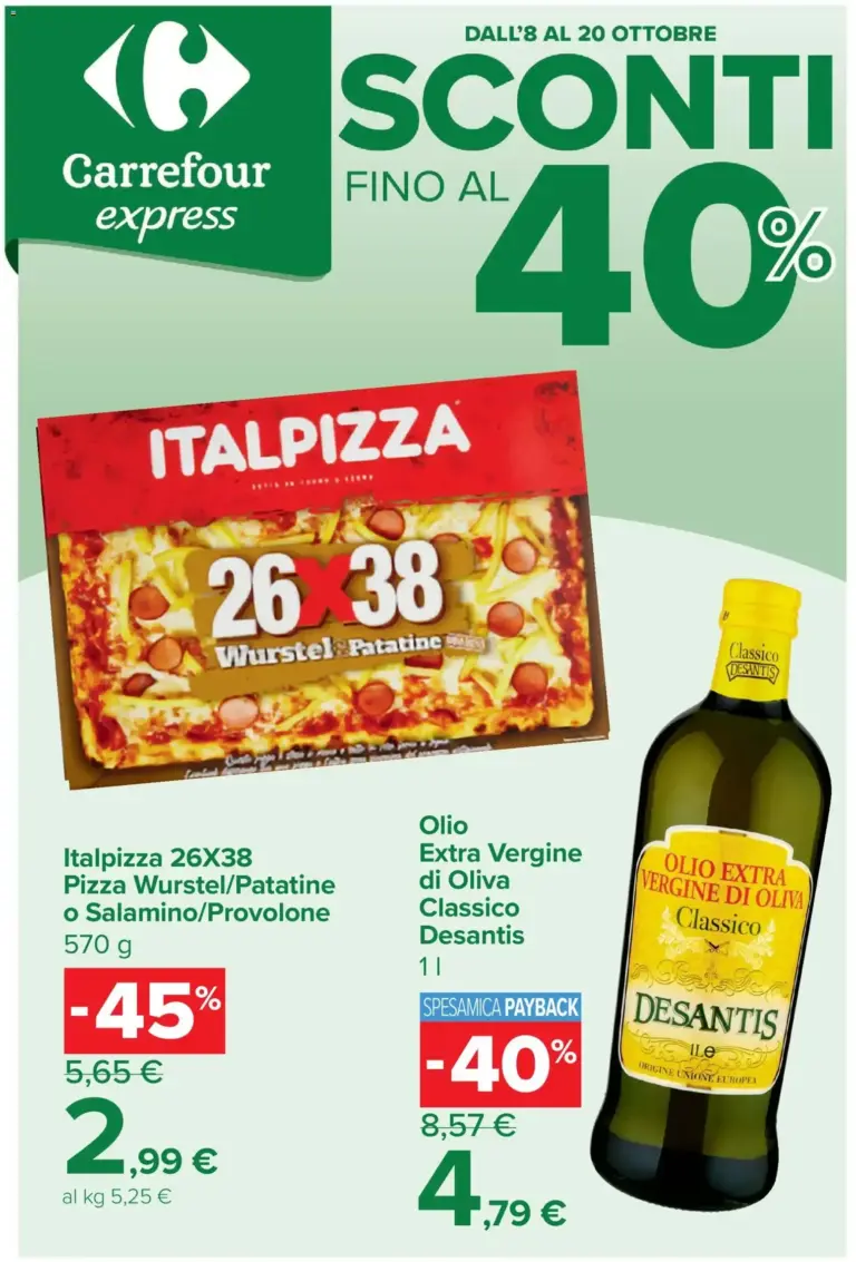Carrefour volantino dal 08/10/2026