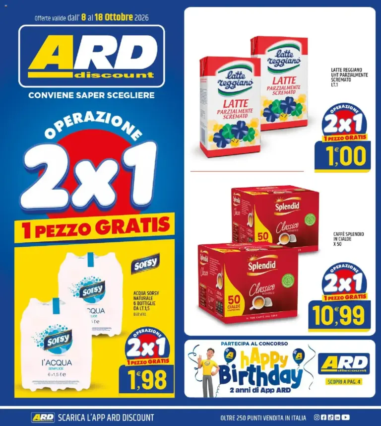 ARD Discount volantino dal 08/10/2026