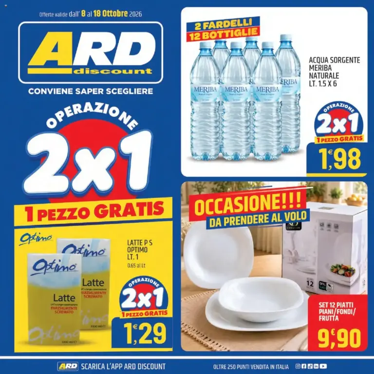 ARD Discount volantino Sardegna dal 08/10/2026