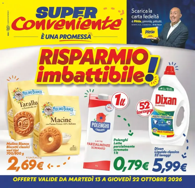 SuperConveniente volantino dal 13/10/2026