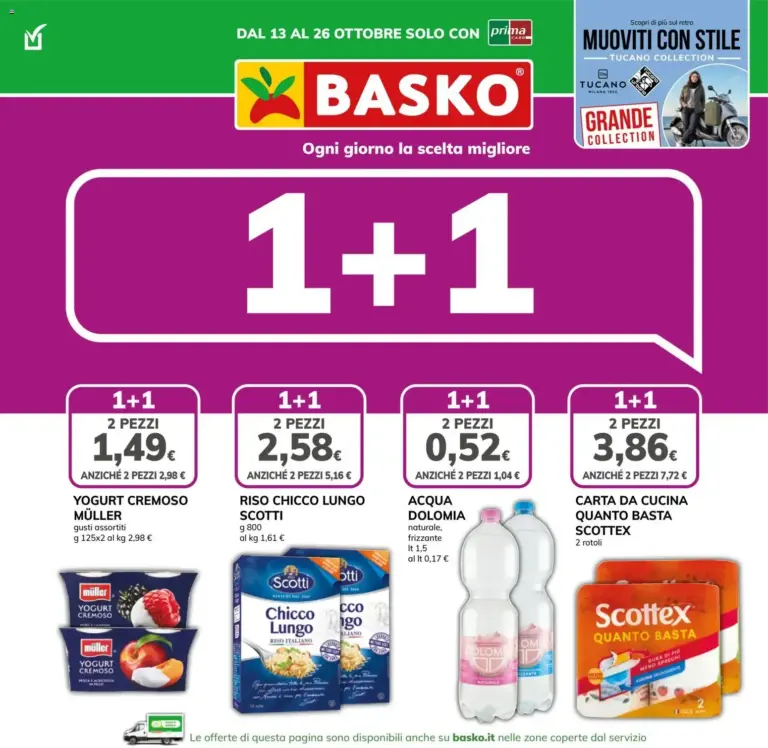 Basko volantino dal 13/10/2026