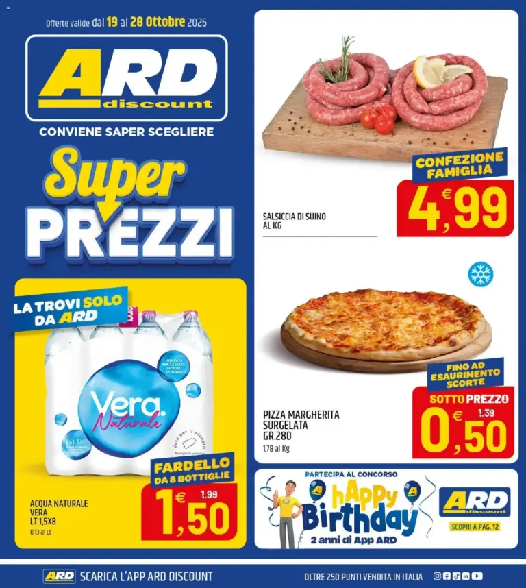 Halloween volantino di ARD Discount dal 19/10/2026