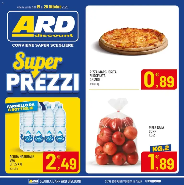 ARD Discount volantino Sardegna dal 19/10/2026